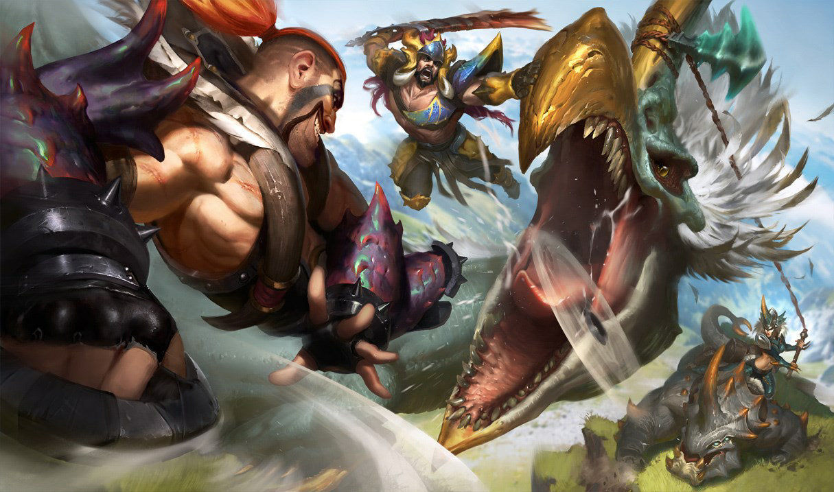 Заставка игры Beast Hunter Sejuani