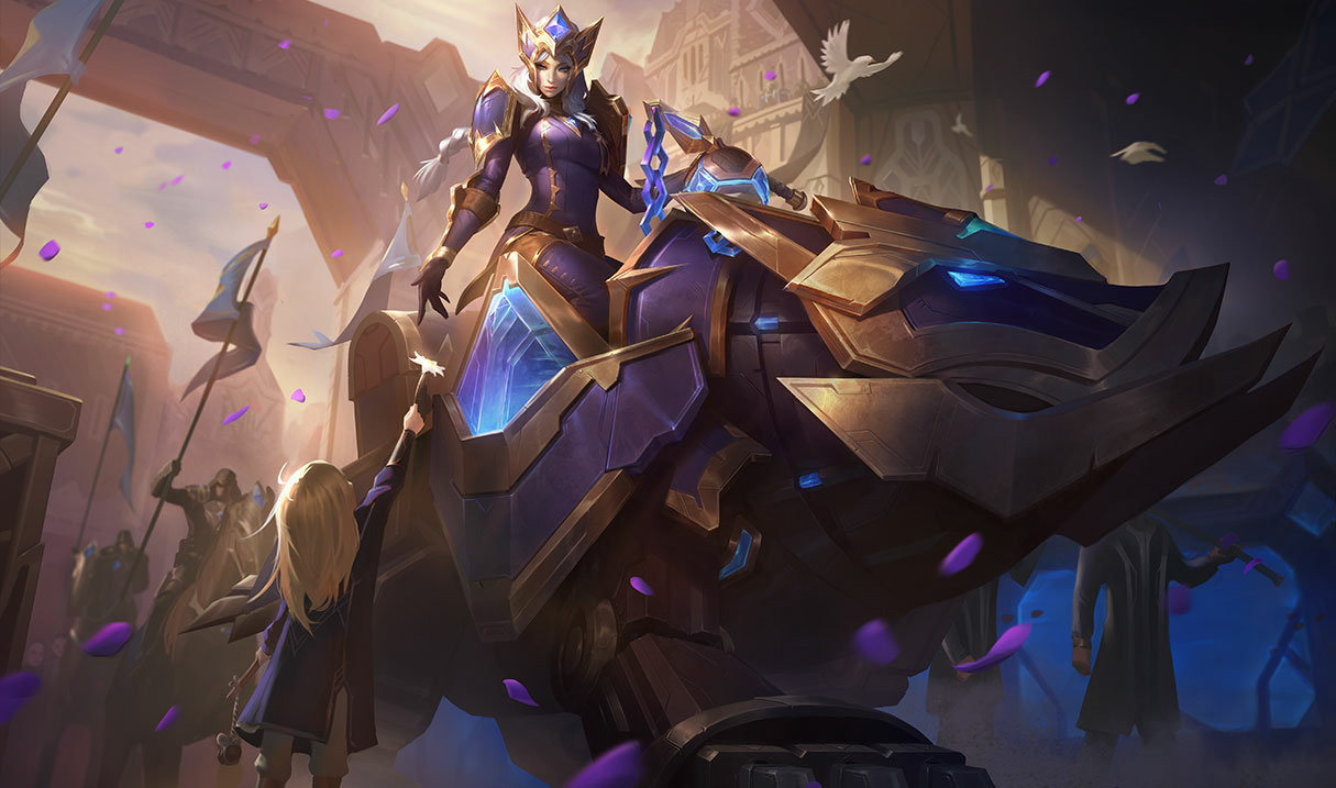 Hextech Sejuani сплэш-арт