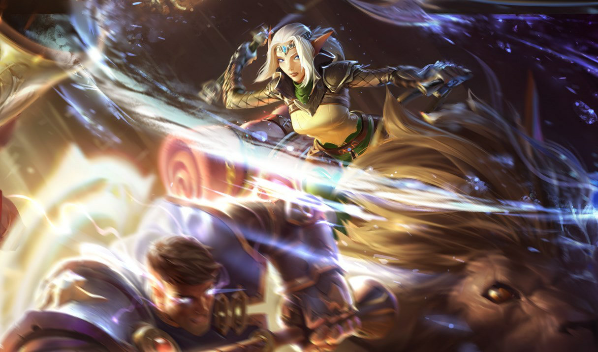 Сплэш-арт Sejuani Dawnchaser