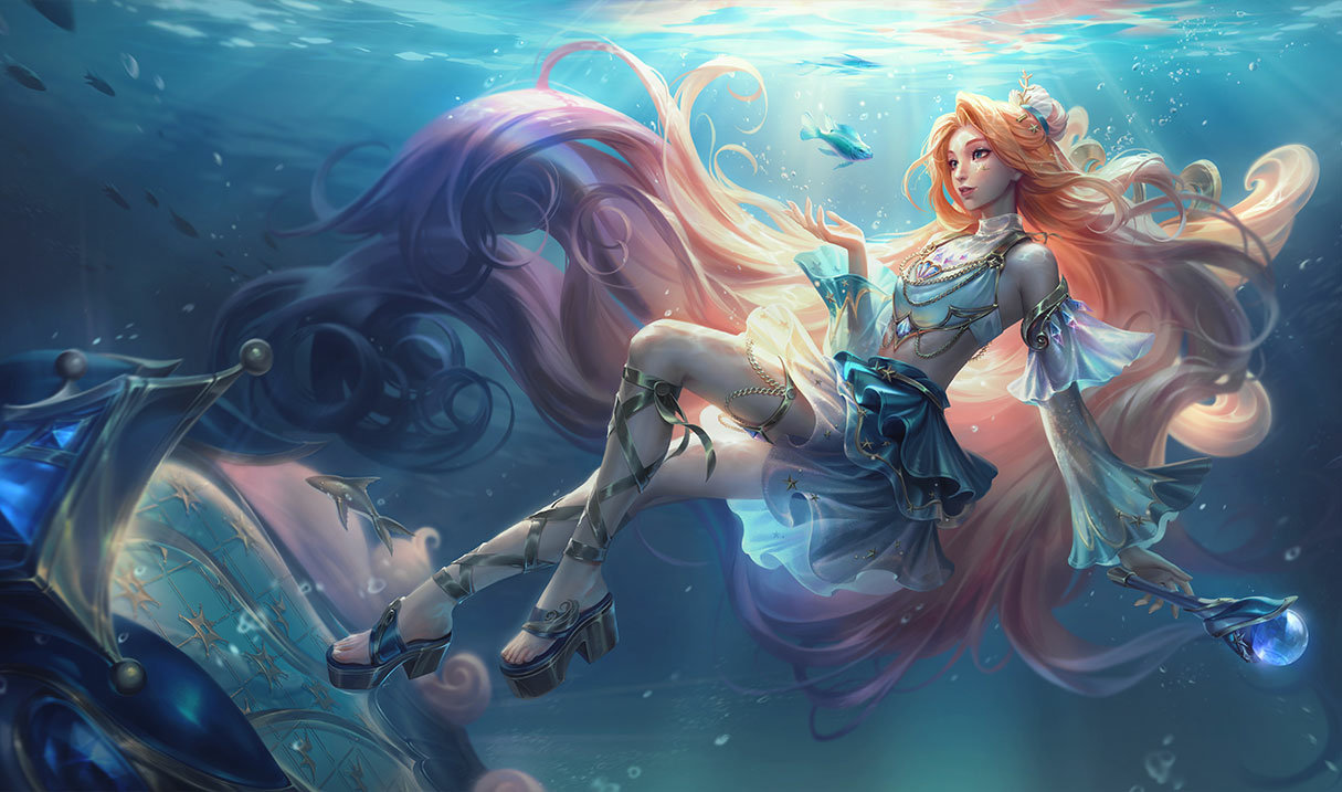 Prestige Ocean Song Seraphine — иллюстративный рисунок