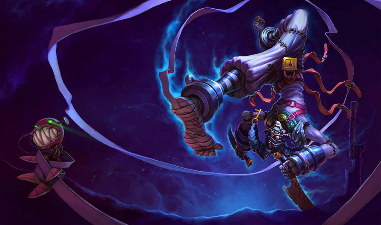 Заставка Asylum Shaco