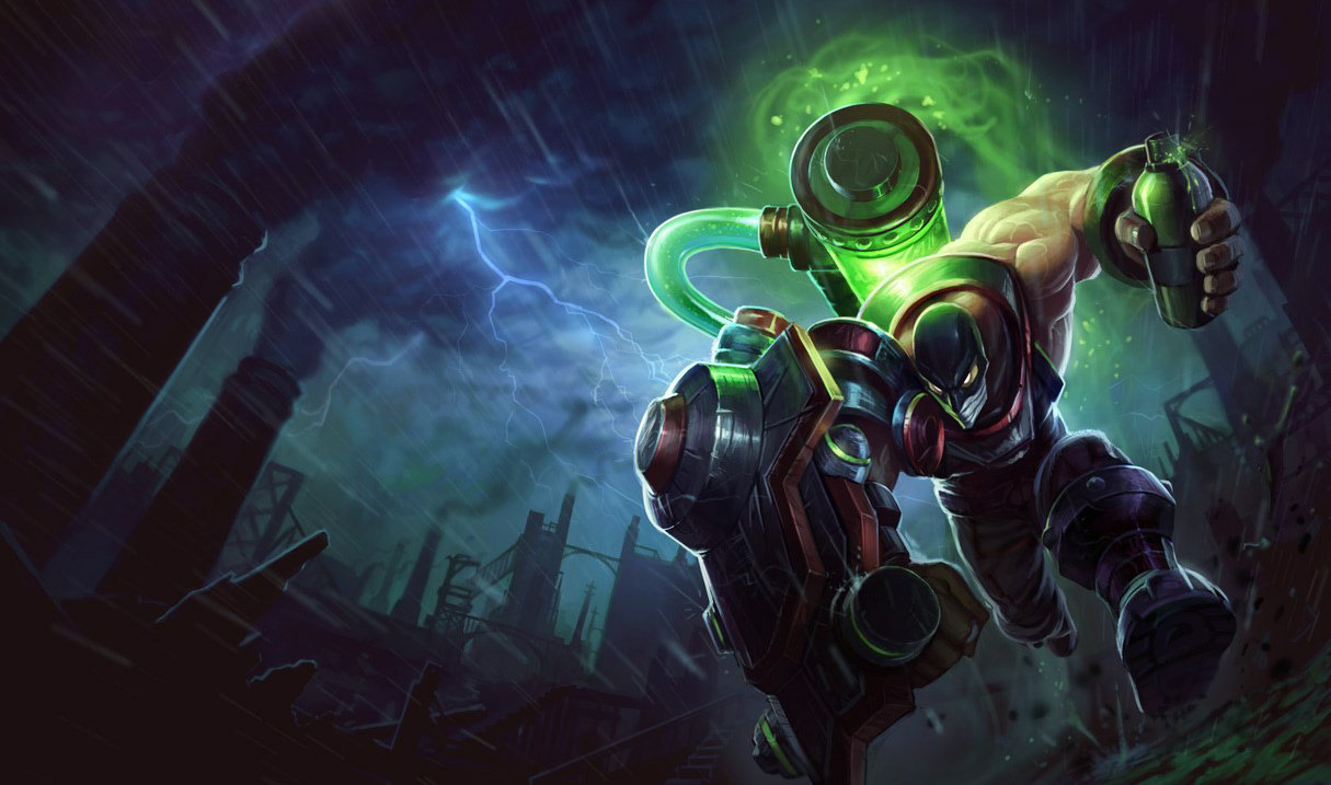 Augmented Singed splash art