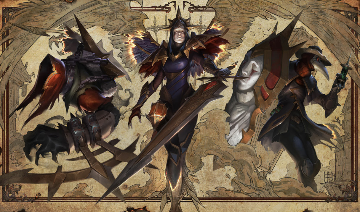 Black Scourge Singed — иллюстративный рисунок.