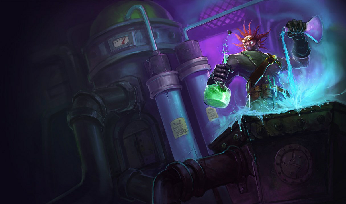 Mad Scientist Singed splash art
