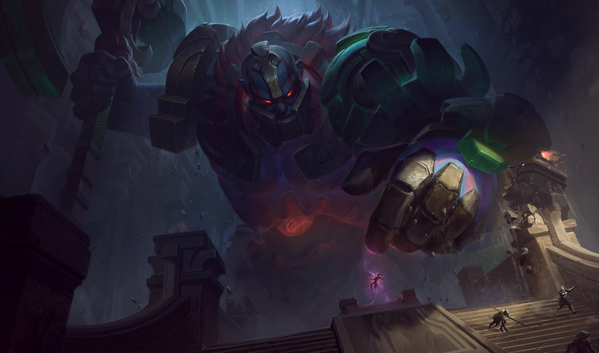 Заставка с изображением Сиона из Worldbreaker