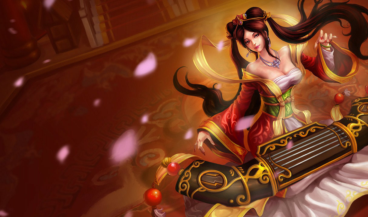 Guqin Sona splash art