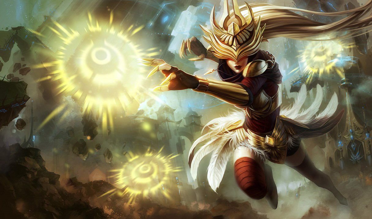 Justicar Syndra splash art