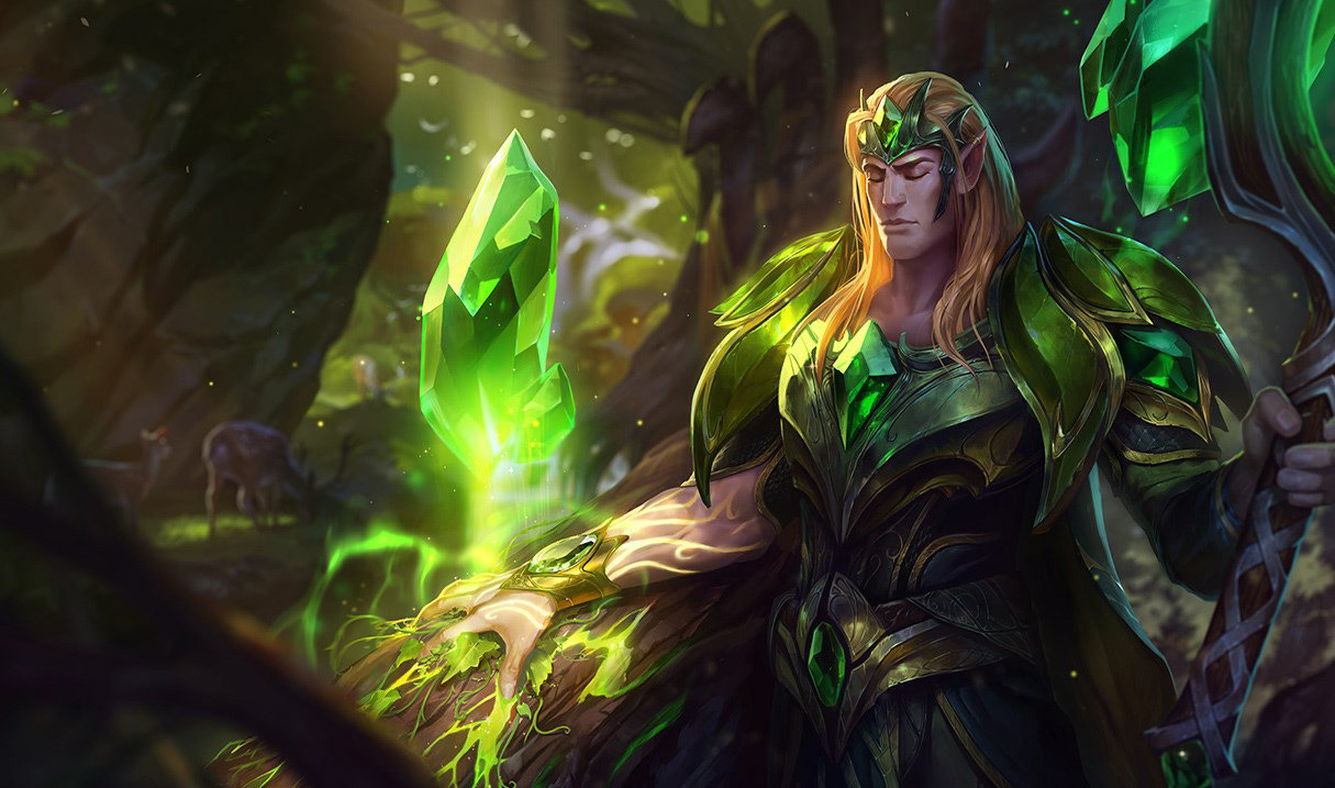Emerald Taric splash art