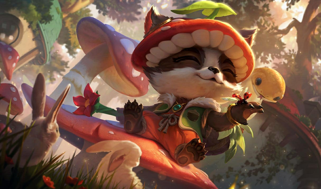 Badger Teemo splash art