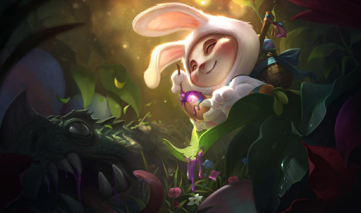 Cottontail Teemo splash art