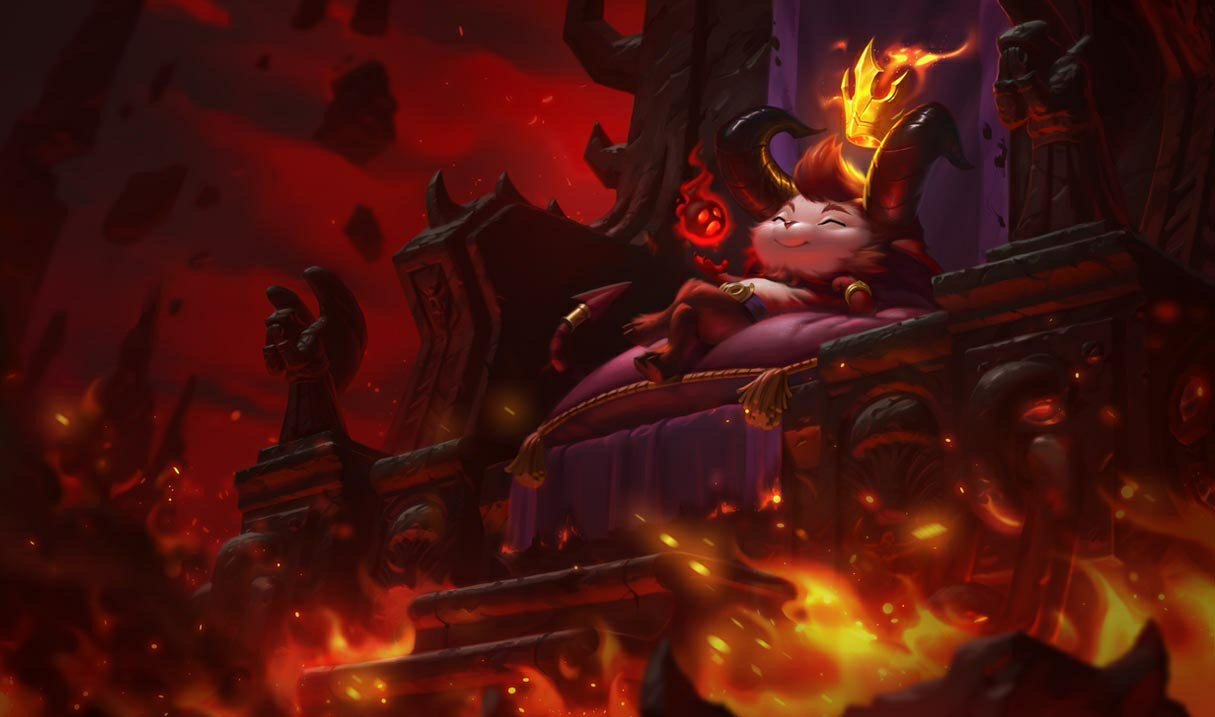 Little Devil Teemo splash art