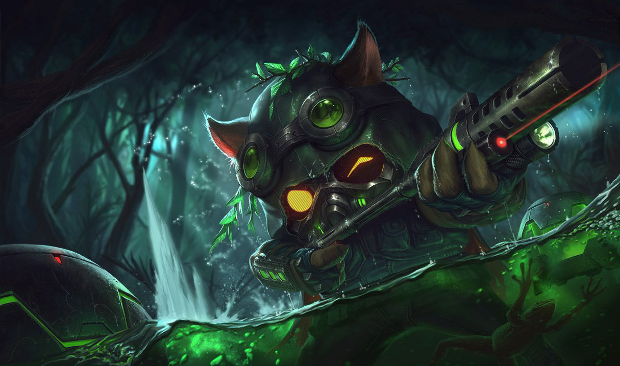 Omega Squad Teemo splash art