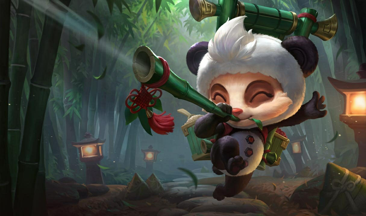 Panda Teemo splash art