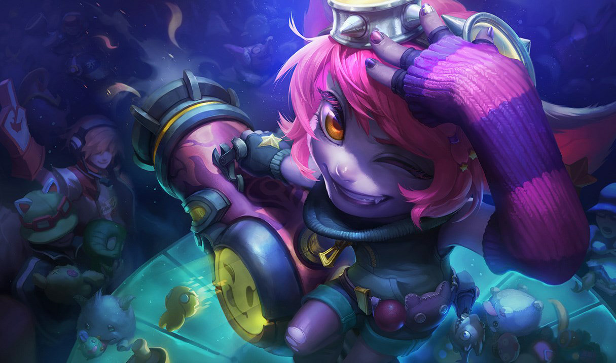 Изображение Тристаны в образе Riot Girl.