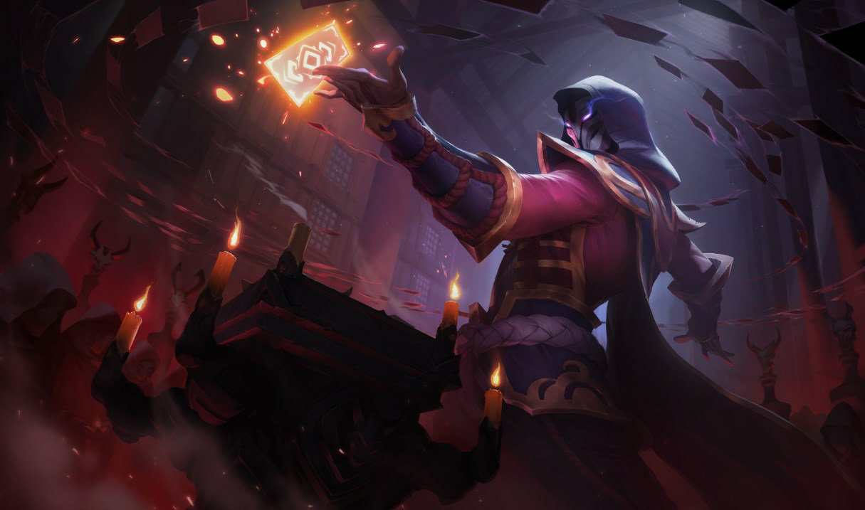 Заставка игры Blood Moon Twisted Fate