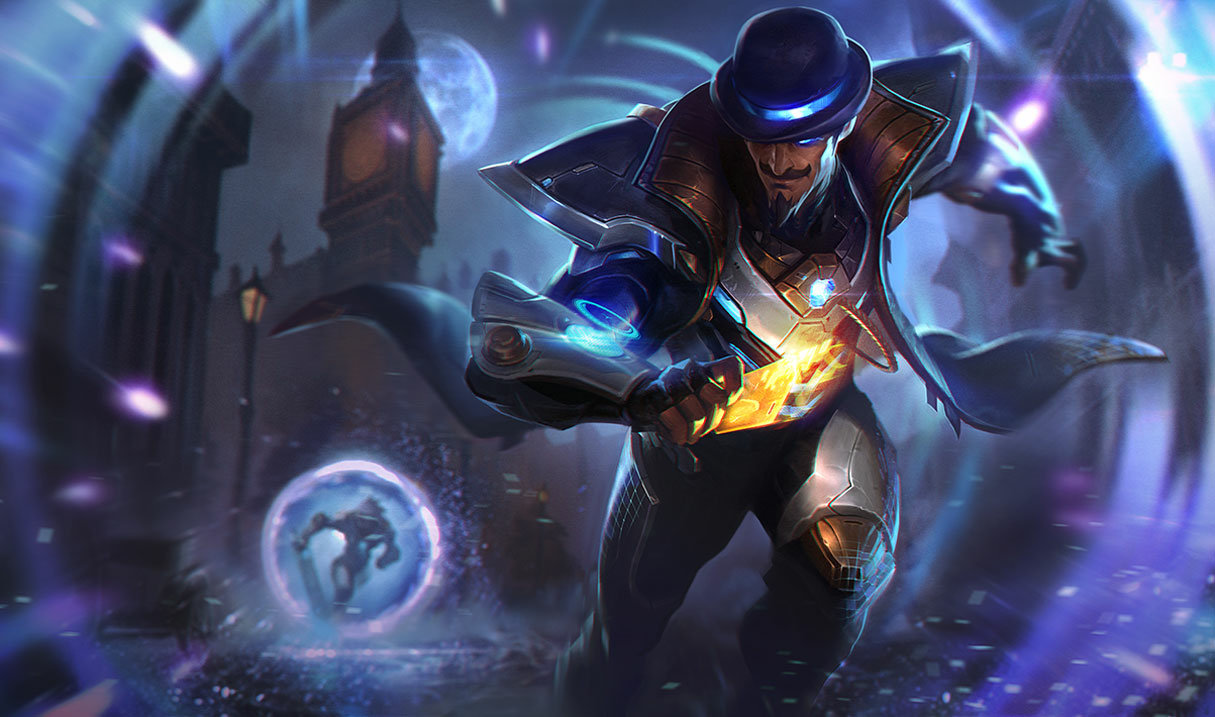 арт к игре Pulsefire Twisted Fate