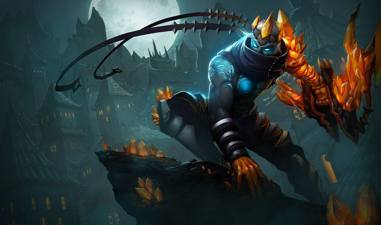 Blight Crystal Varus splash art