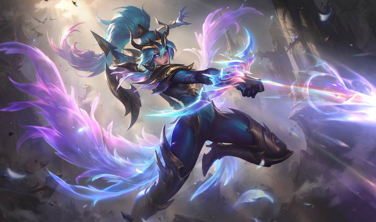 Dawnbringer Vayne splash art