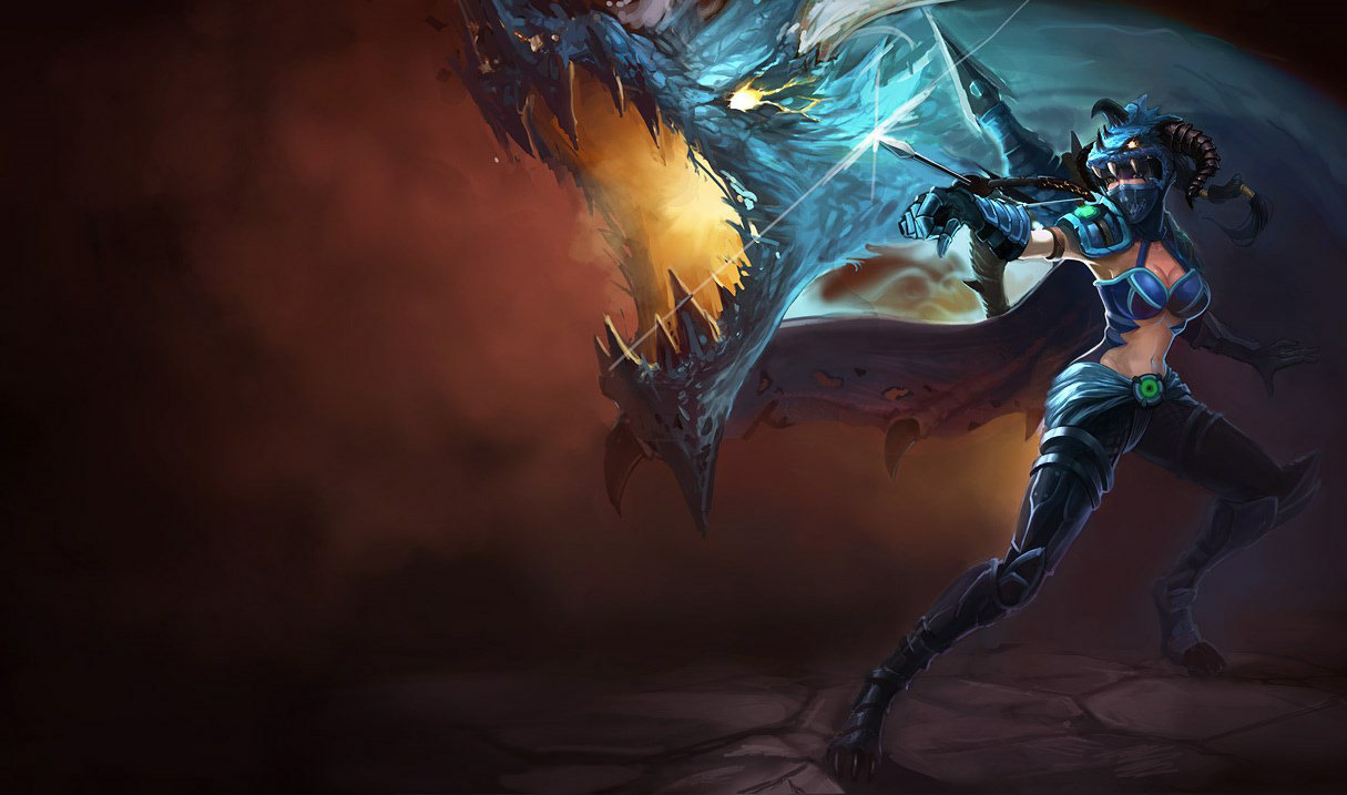Dragonslayer Vayne splash art