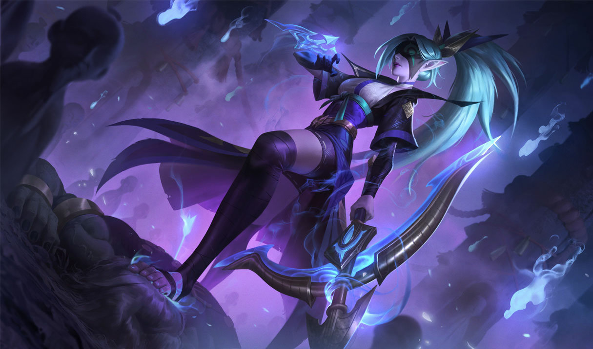 Spirit Blossom Vayne splash art