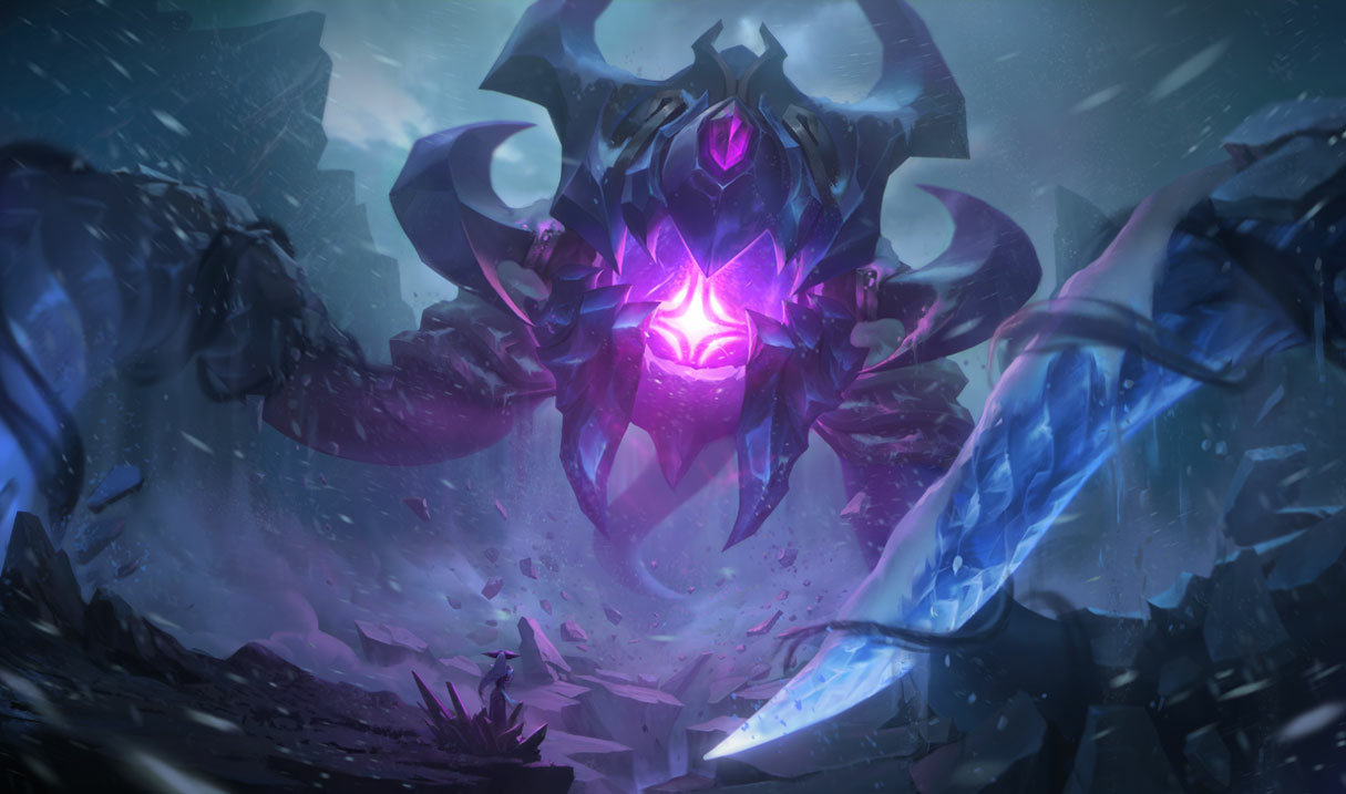 Сплэш-арт Blackfrost Vel'Koz