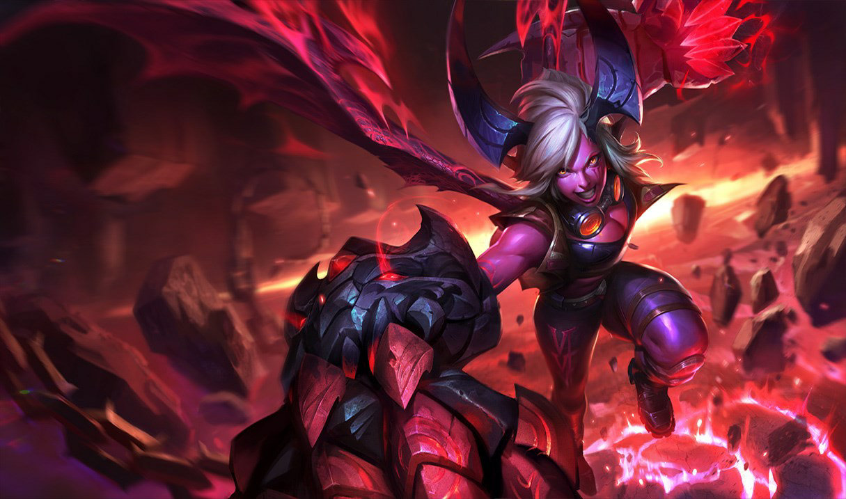 Demon Vi splash art