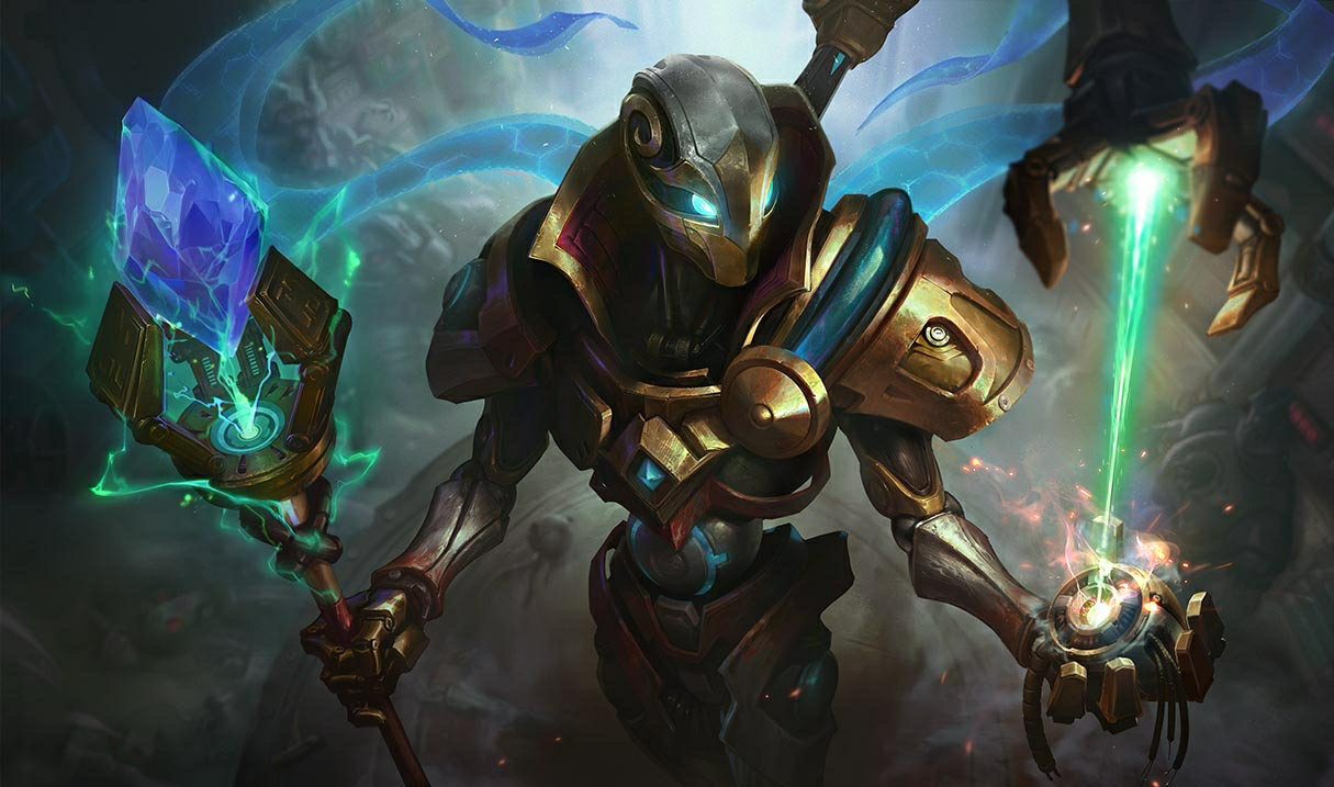 Full Machine Viktor splash art
