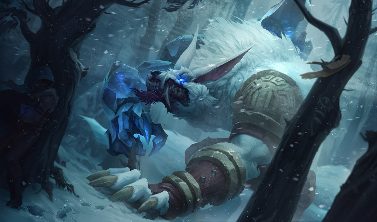 Tundra Hunter Warwick splash art