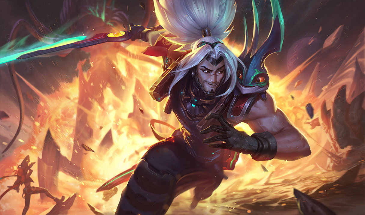 Odyssey Yasuo splash art