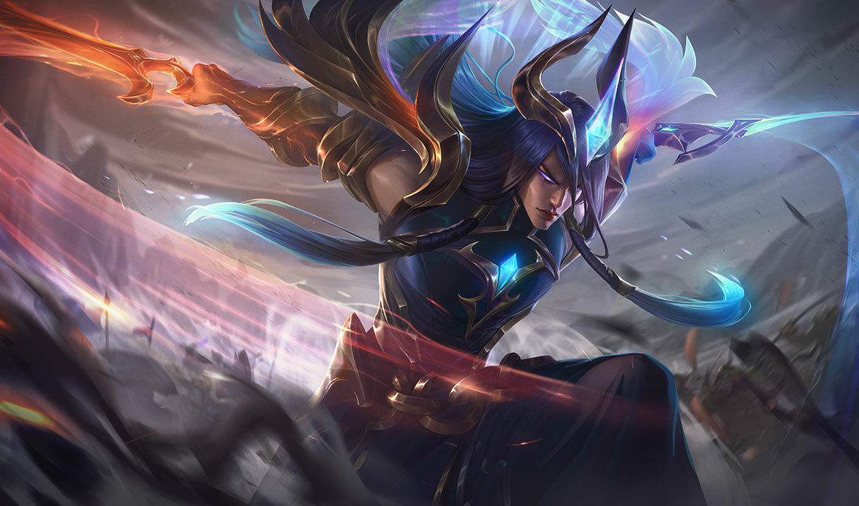 Dawnbringer Yone splash art