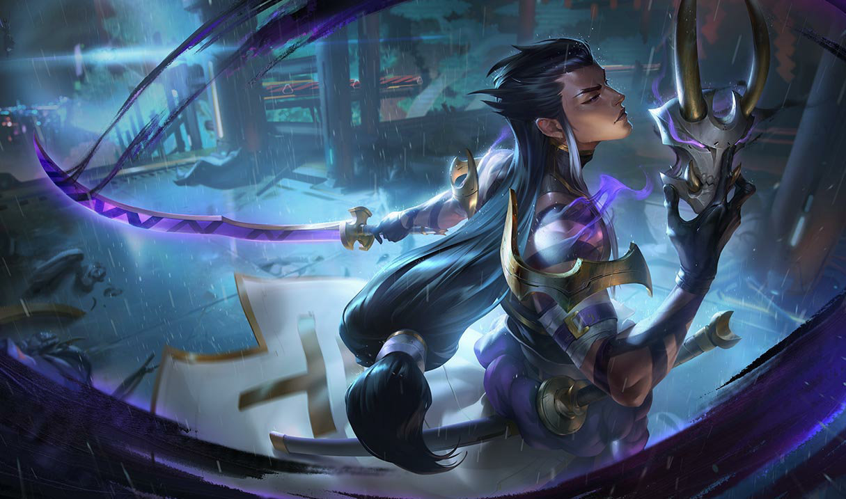 Inkshadow Yone splash art