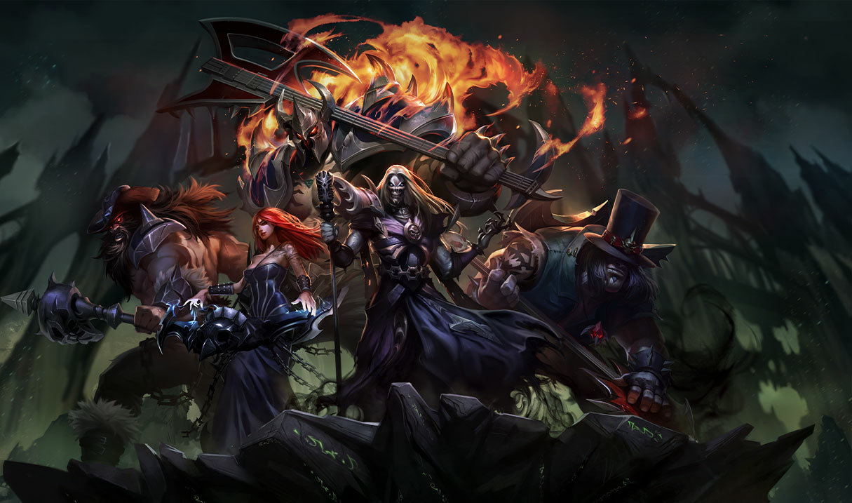 Pentakill Yorick splash art
