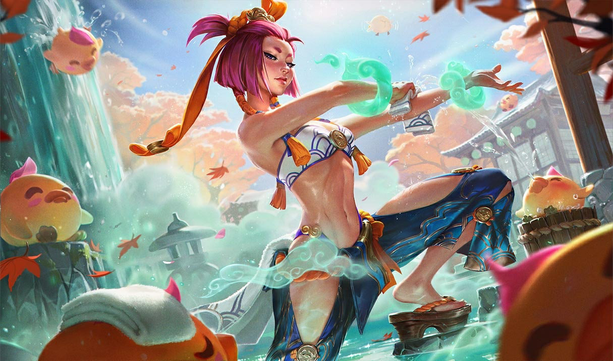 Иллюстрации Юнары из Spirit Blossom Springs