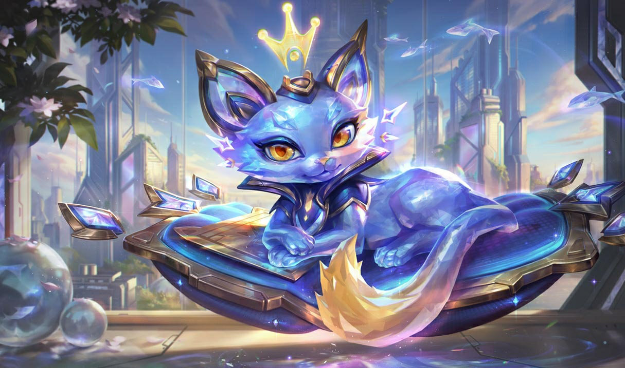 Заставка с изображением Юми из коллекции Prestige Cyber Cat.