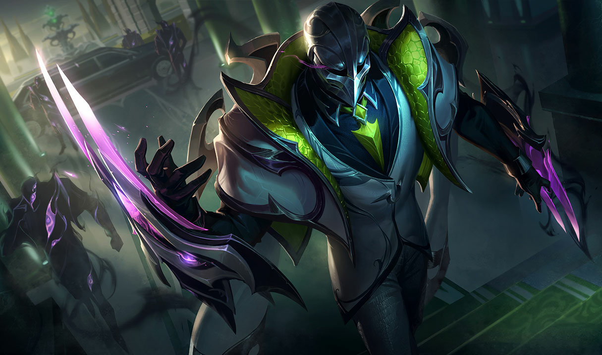 Debonair Zed splash art
