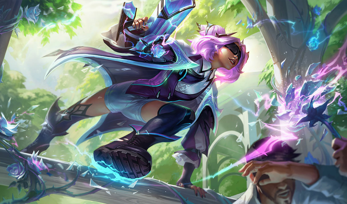 Withered Rose Zeri splash art