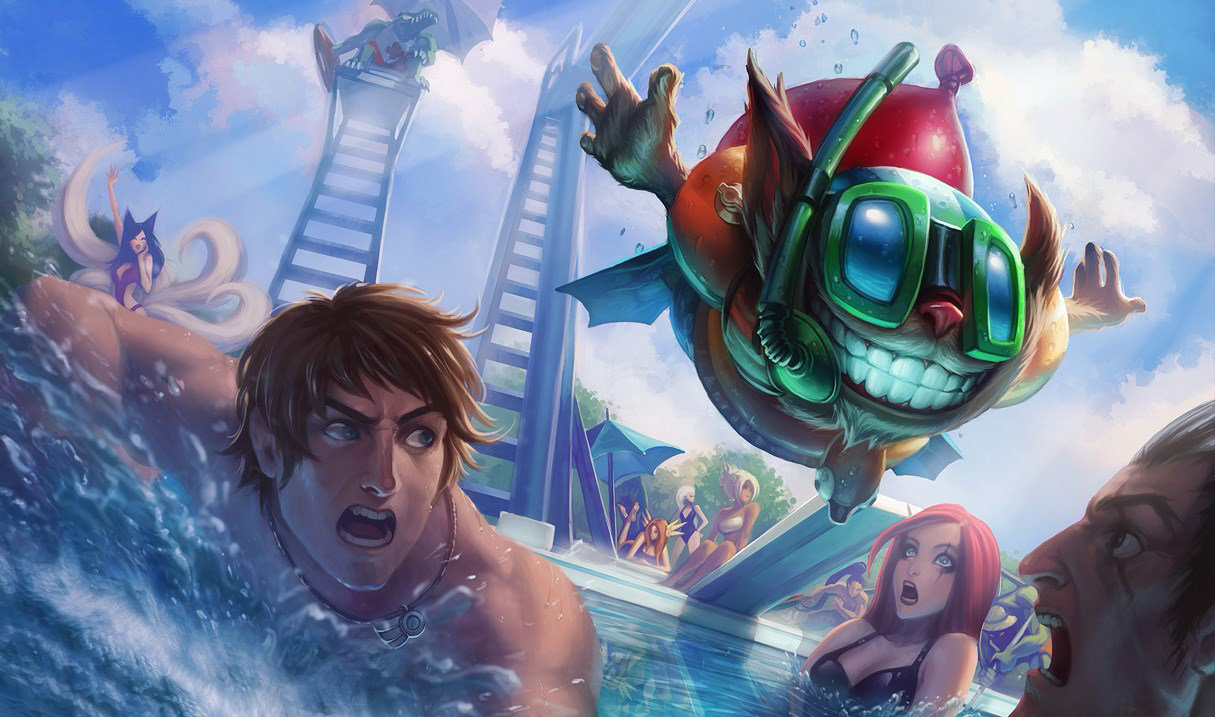 Заставка Pool Party Ziggs.