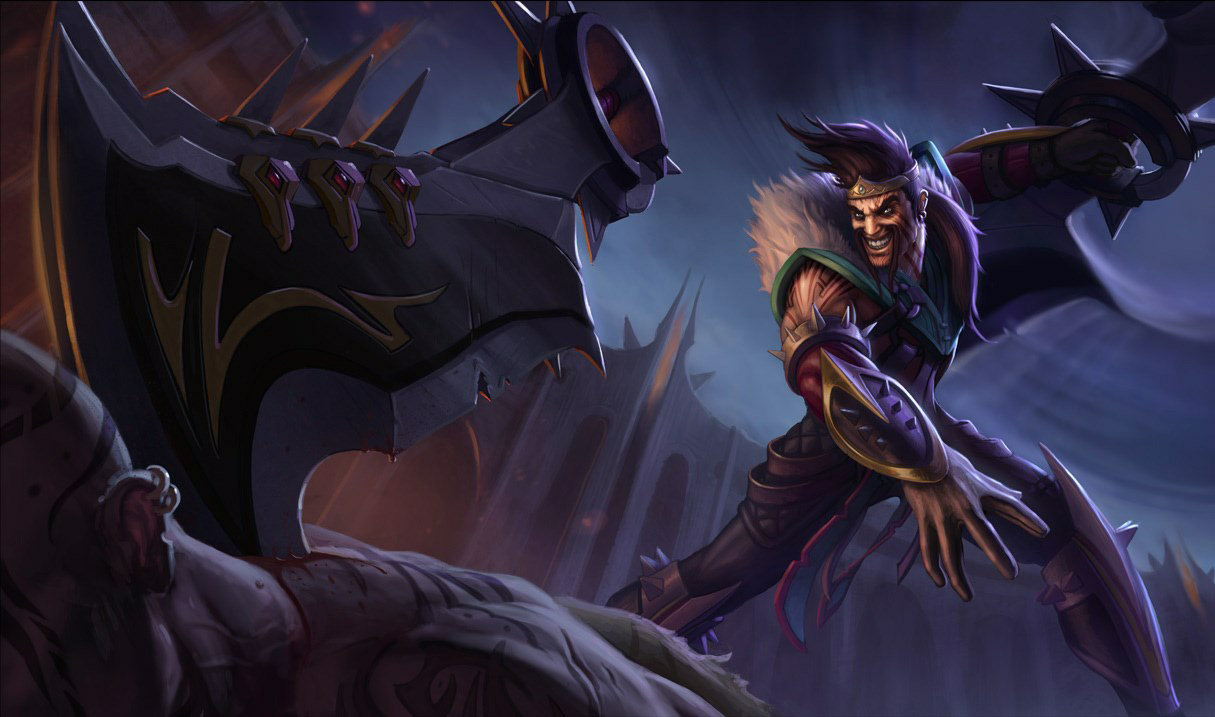 Draven splash art