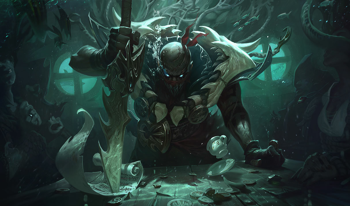 Pyke splash art