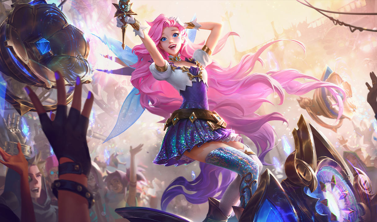 Seraphine splash art
