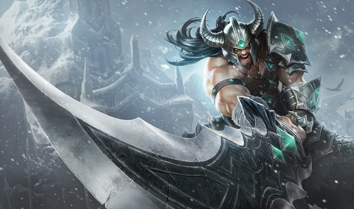 Tryndamere splash art