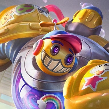 Bubble Bash Blitzcrank — плитка