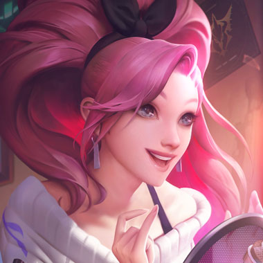 K/DA ALL OUT Seraphine Indie — плитка