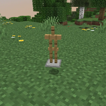 3D Armor Stand Item