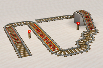 3D Copper Rail