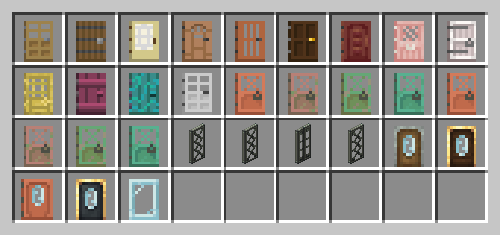 3D Door Items