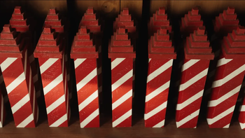 3D Firework Rockets - From A Minecraft Movie