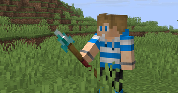3D Spear - From A Minecraft Movie DLC