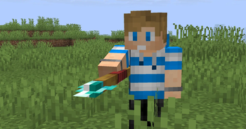 3D Spear - From A Minecraft Movie DLC