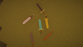3D Swords ❤️